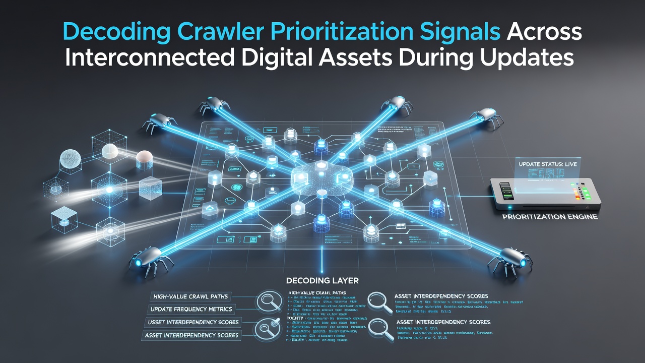 Decoding Crawler Prioritization Signals Across Interconnected Digital Assets During Updates